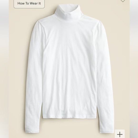 J crew Tissue crepe turtleneck - Picture 2 of 6